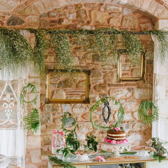 Botanical-chic wedding