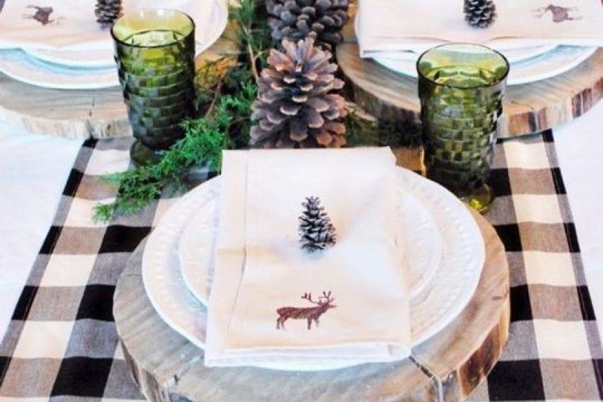 Christmas tablescapes