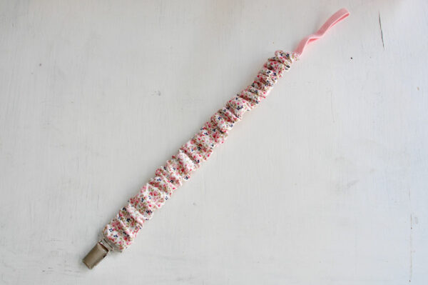 baby gifts, baby girl, pacifier holder